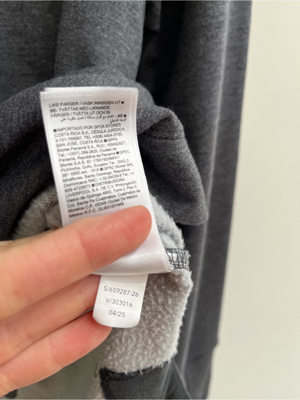 Athleta Coaster Luxe Recover Sweatshirt Heathered Gray Nirvana Fabric Size Small - Picture 12 of 12